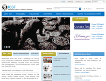 Tablet Screenshot of icsf.net