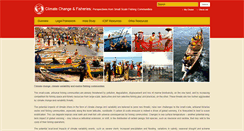 Desktop Screenshot of climatechange.icsf.net