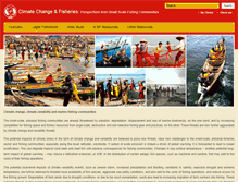 Tablet Screenshot of climatechange.icsf.net